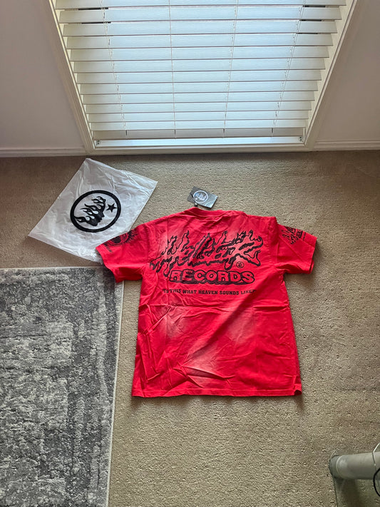 Hellstar Records T-Shirt 'Red'